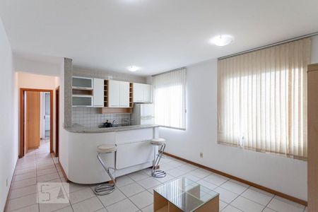 Sala de apartamento à venda com 1 quarto, 53m² em Funcionários, Belo Horizonte