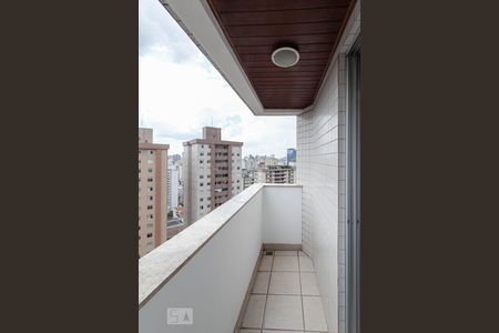 Varanda do Quarto de apartamento à venda com 1 quarto, 53m² em Funcionários, Belo Horizonte