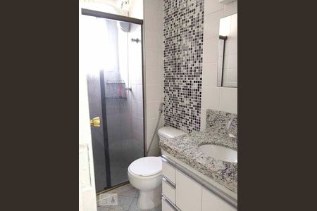 Banheiro da Suíte  de apartamento à venda com 3 quartos, 90m² em Planalto, São Bernardo do Campo