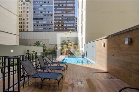 Apartamento para alugar com 77m², 1 quarto e 2 vagasPiscina