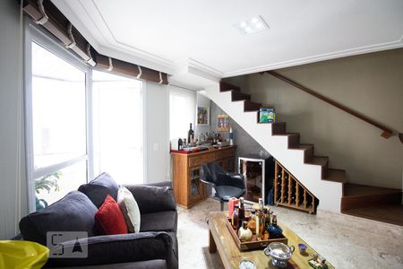 Sala de apartamento à venda com 1 quarto, 160m² em Jardim Mascote, São Paulo