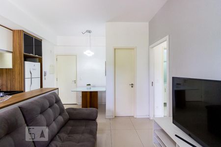 Sala de apartamento para alugar com 1 quarto, 50m² em Tamboré, Santana de Parnaíba