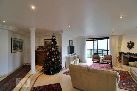 Sala de apartamento à venda com 4 quartos, 190m² em Parque Bairro Morumbi, São Paulo