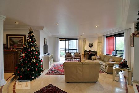 Sala de apartamento à venda com 4 quartos, 190m² em Parque Bairro Morumbi, São Paulo