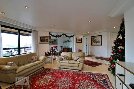 Sala de apartamento à venda com 4 quartos, 190m² em Parque Bairro Morumbi, São Paulo