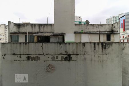 Vista da Varanda da Sala de kitnet/studio à venda com 1 quarto, 33m² em Sé, São Paulo