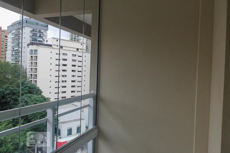 varanda de apartamento para alugar com 1 quarto, 47m² em Vila Olímpia, São Paulo