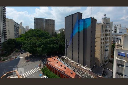 Vista de kitnet/studio para alugar com 1 quarto, 24m² em Vila Buarque, São Paulo