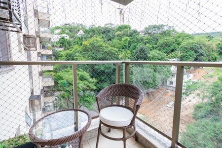 Varanda de apartamento à venda com 3 quartos, 92m² em Freguesia de Jacarepaguá, Rio de Janeiro