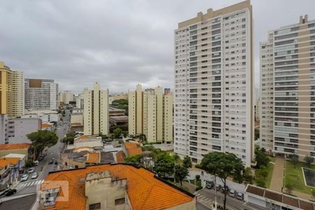 Vista Sala de apartamento à venda com 1 quarto, 47m² em Aclimação, São Paulo