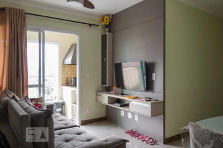 Sala de apartamento à venda com 2 quartos, 65m² em Fundação, São Caetano do Sul