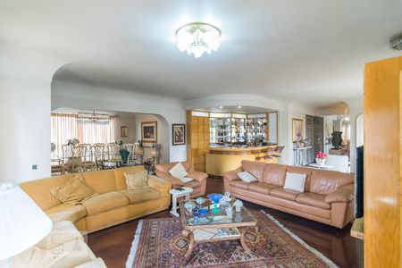 Sala de TV de apartamento à venda com 4 quartos, 360m² em Centro, Santo André