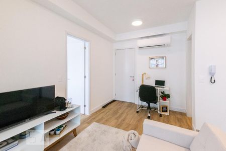 Sala de apartamento para alugar com 1 quarto, 49m² em Moema, São Paulo