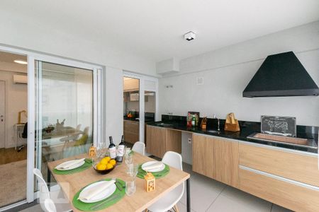 Varanda Gourmet de apartamento para alugar com 1 quarto, 49m² em Moema, São Paulo