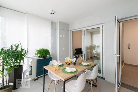 Varanda Gourmet de apartamento para alugar com 1 quarto, 49m² em Moema, São Paulo