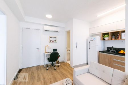 Sala de apartamento para alugar com 1 quarto, 49m² em Moema, São Paulo
