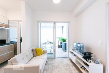 Sala de apartamento para alugar com 1 quarto, 49m² em Moema, São Paulo