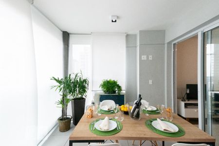 Varanda Gourmet de apartamento para alugar com 1 quarto, 49m² em Moema, São Paulo