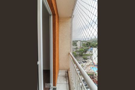 Varanda da Sala de apartamento para alugar com 2 quartos, 45m² em Tanque, Rio de Janeiro