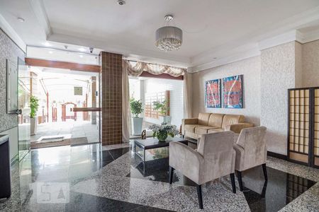 Apartamento à venda com 90m², 3 quartos e 2 vagasHall social