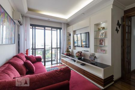 Sala de apartamento à venda com 3 quartos, 85m² em Vila Nova Manchester, São Paulo