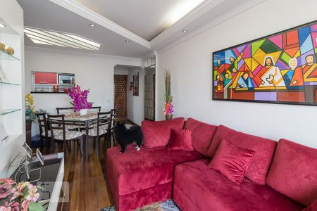 Sala de apartamento à venda com 3 quartos, 85m² em Vila Nova Manchester, São Paulo
