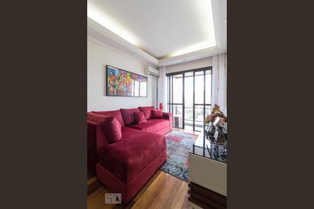Sala de apartamento à venda com 3 quartos, 85m² em Vila Nova Manchester, São Paulo
