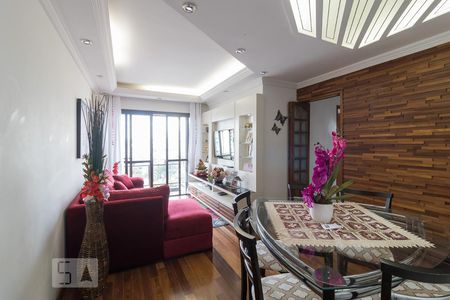 Sala de apartamento à venda com 3 quartos, 85m² em Vila Nova Manchester, São Paulo
