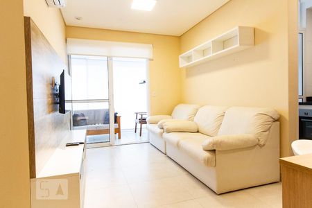 Sala de apartamento à venda com 2 quartos, 65m² em Campo Belo, São Paulo