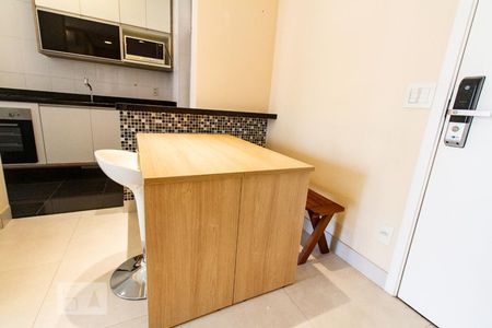 Detalhe Sala de apartamento à venda com 2 quartos, 65m² em Campo Belo, São Paulo