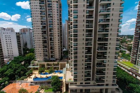 Varanda - Vista de apartamento à venda com 2 quartos, 65m² em Campo Belo, São Paulo