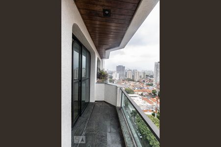 Varanda Sala Principal de apartamento à venda com 4 quartos, 427m² em Chácara Tatuapé, São Paulo