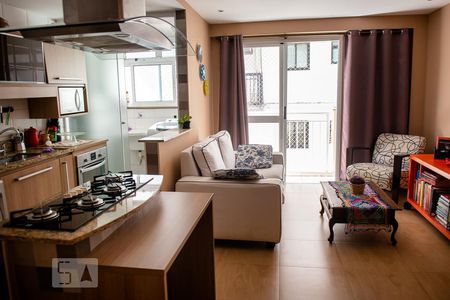 Sala de apartamento para alugar com 2 quartos, 62m² em Botafogo, Rio de Janeiro