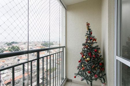 Varanda de apartamento para alugar com 2 quartos, 49m² em Vila Antonieta, São Paulo