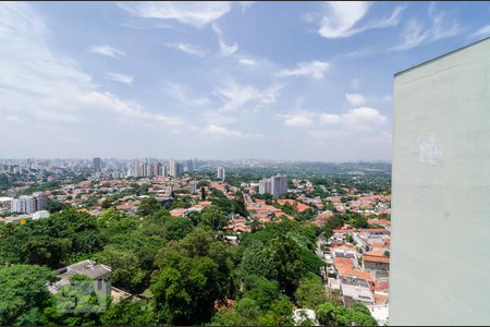 Vista da sala de apartamento para alugar com 2 quartos, 67m² em Vila Romana, São Paulo