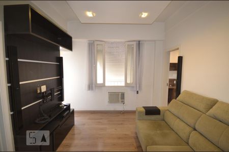 Sala de apartamento para alugar com 1 quarto, 42m² em Laranjeiras, Rio de Janeiro