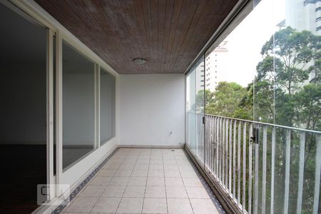 Varanda da Sala de apartamento para alugar com 4 quartos, 210m² em Paraíso do Morumbi, São Paulo