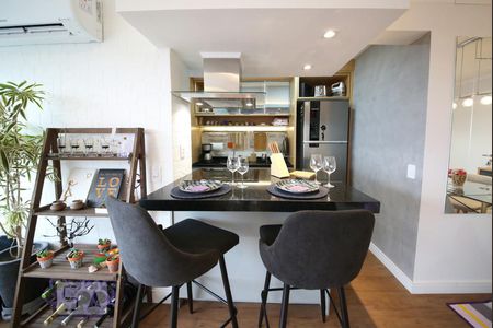 Copa  de kitnet/studio à venda com 1 quarto, 45m² em Brooklin Paulista, São Paulo