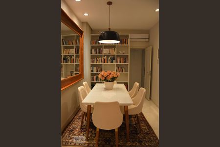 Sala de Jantar de apartamento para alugar com 2 quartos, 90m² em Botafogo, Rio de Janeiro
