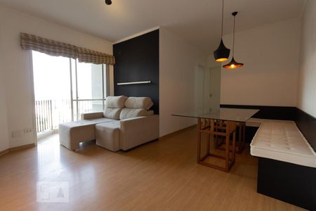 Sala de apartamento para alugar com 2 quartos, 55m² em Vila Indiana, São Paulo