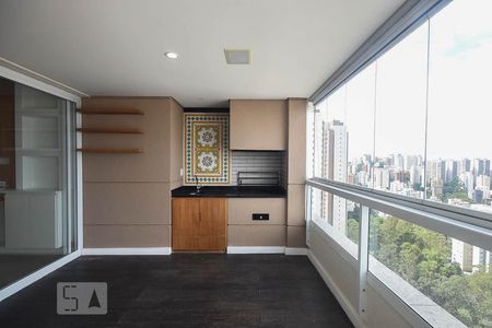 Varanda Gourmett de apartamento à venda com 4 quartos, 211m² em Vila Andrade, São Paulo