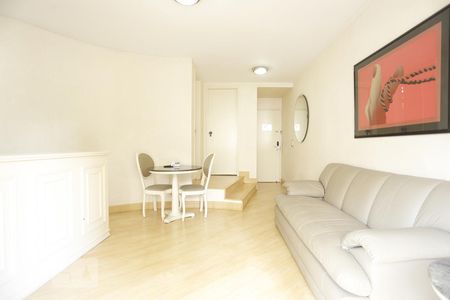 Sala de apartamento para alugar com 1 quarto, 50m² em Bela Vista, São Paulo