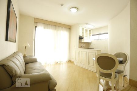 Sala de apartamento para alugar com 1 quarto, 50m² em Bela Vista, São Paulo