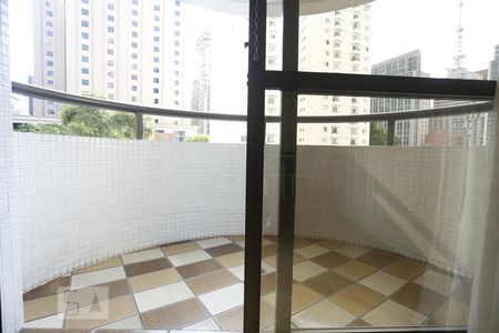 Varanda de apartamento para alugar com 1 quarto, 50m² em Bela Vista, São Paulo