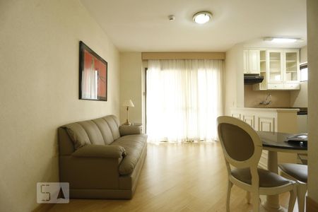 Sala de apartamento para alugar com 1 quarto, 50m² em Bela Vista, São Paulo