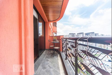 Varanda da Sala de apartamento à venda com 3 quartos, 162m² em Centro, Santo André