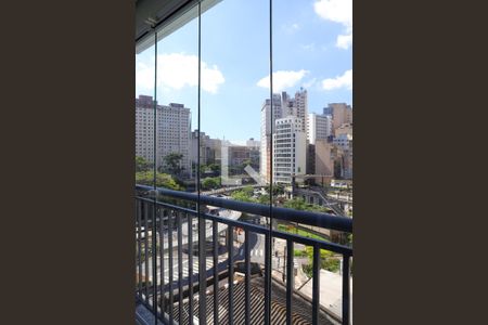 Apartamento para alugar com 25m², 1 quarto e sem vagaVaranda