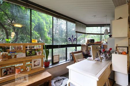 Varanda da sala de apartamento para alugar com 4 quartos, 170m² em Vila Suzana, São Paulo