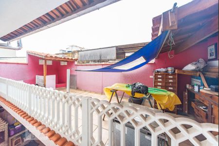 Varanda dos Fundos  de casa à venda com 4 quartos, 273m² em Parque Novo Oratório, Santo André
