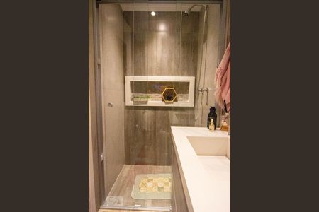 Banheiro de apartamento à venda com 2 quartos, 59m² em Parque Reboucas, São Paulo